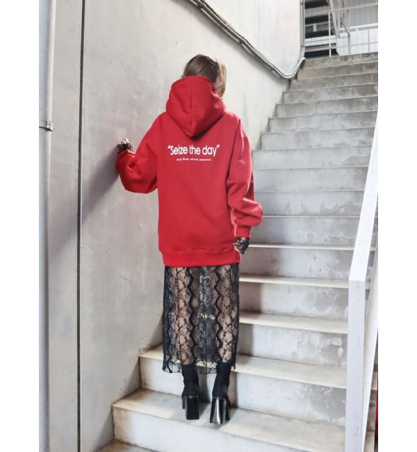 EVRIS「バックロゴBIGフーディー」|パーカー|