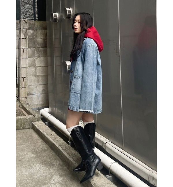 EVRIS「バックロゴBIGフーディー」|パーカー|