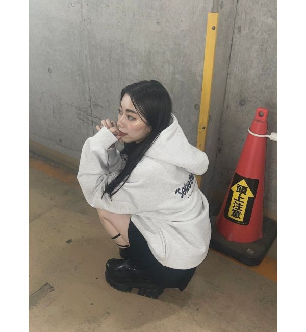 EVRIS「バックロゴBIGフーディー」|パーカー|