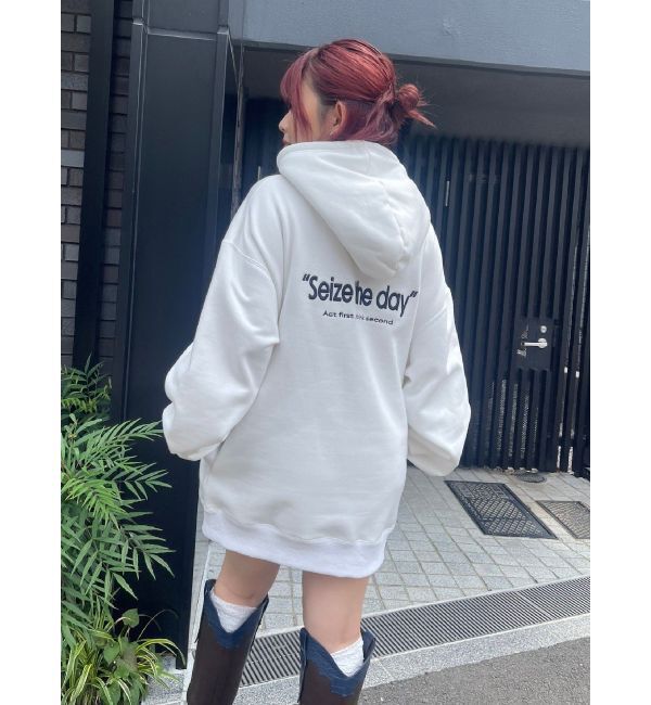 EVRIS「バックロゴBIGフーディー」|パーカー|