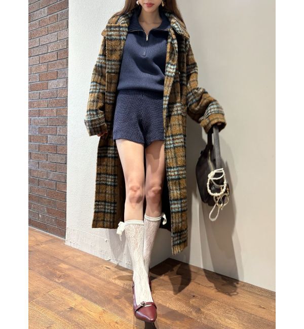 EVRIS「ワンポイントロゴニットロンパース」|オールインワン|