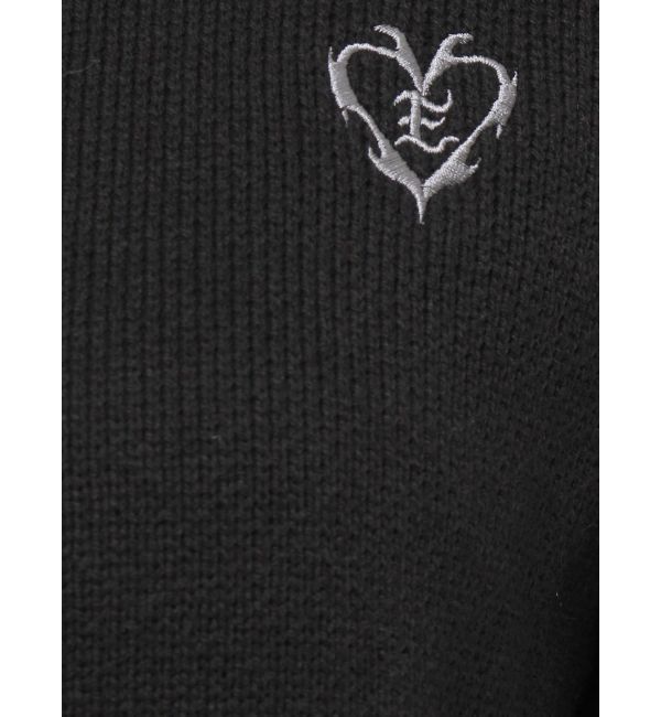 EVRIS「ワンポイントロゴニットロンパース」|オールインワン|