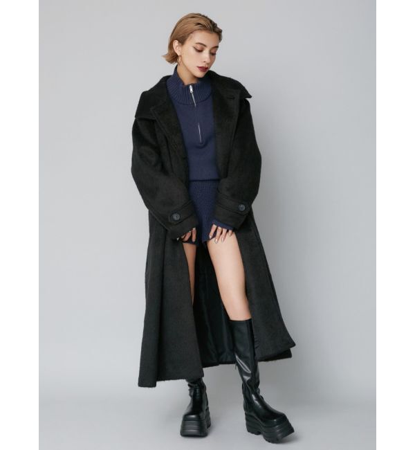 EVRIS「ワンポイントロゴニットロンパース」|オールインワン|