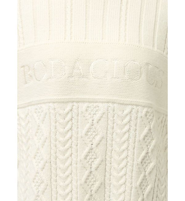 GYDA「BODACIOUS ケーブルニットトップス」|ニット・セーター|