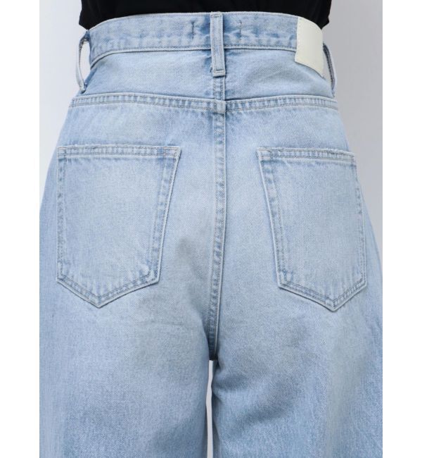 GYDA「ハイウエストRIPPERSワイドパンツ」|デニム|