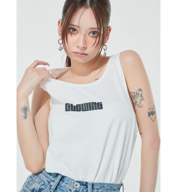 GYDA「JEYSUS GDラインストーンフープピアス」|ピアス|