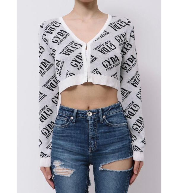 GYDA「GYDA POSH FADITAL ニットカーディガン」|カーディガン|