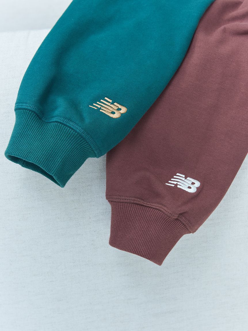 NEW BALANCE 「【New balance for emmi】Athletics フレンチテリーオーバーサイズド Crestクルー」|スウェット・ジャージ|