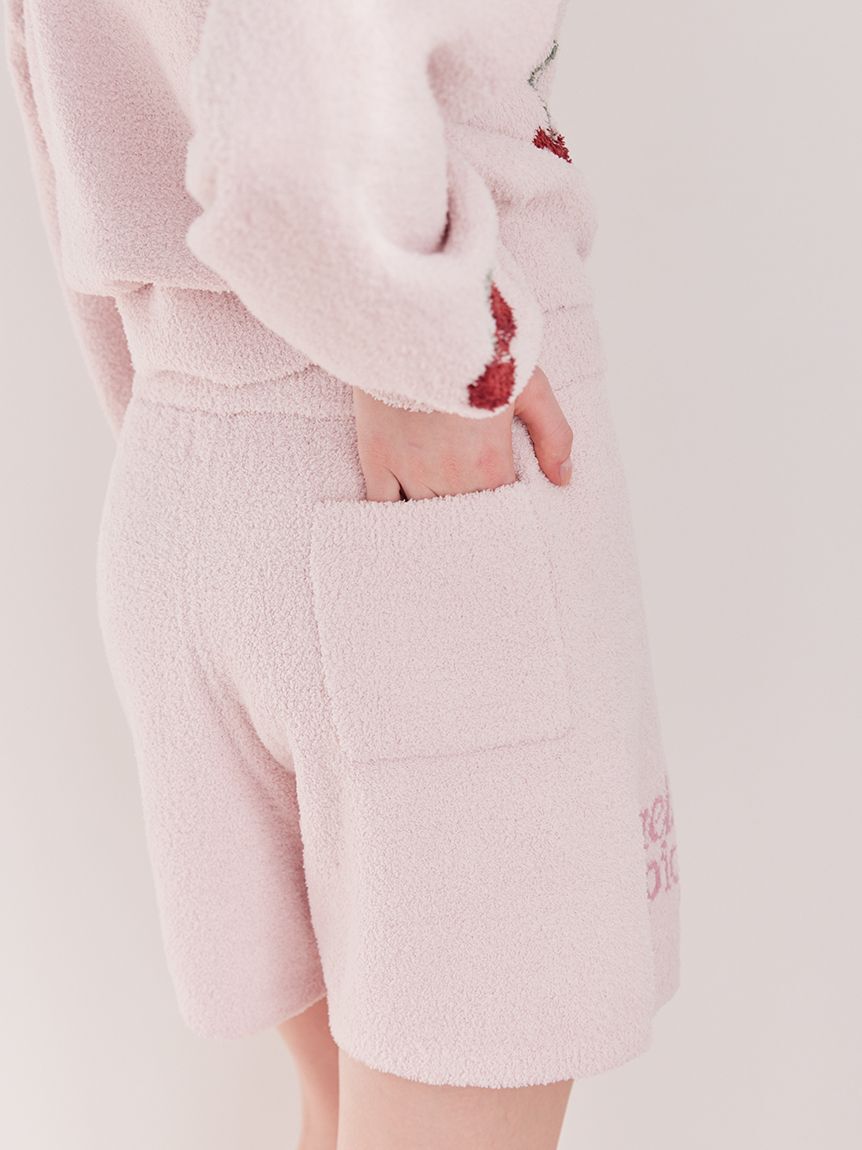 gelato pique「【ONLINE限定】べビモコチェリージャガードプルオーバー&ショートパンツセット」|ルームウェア|