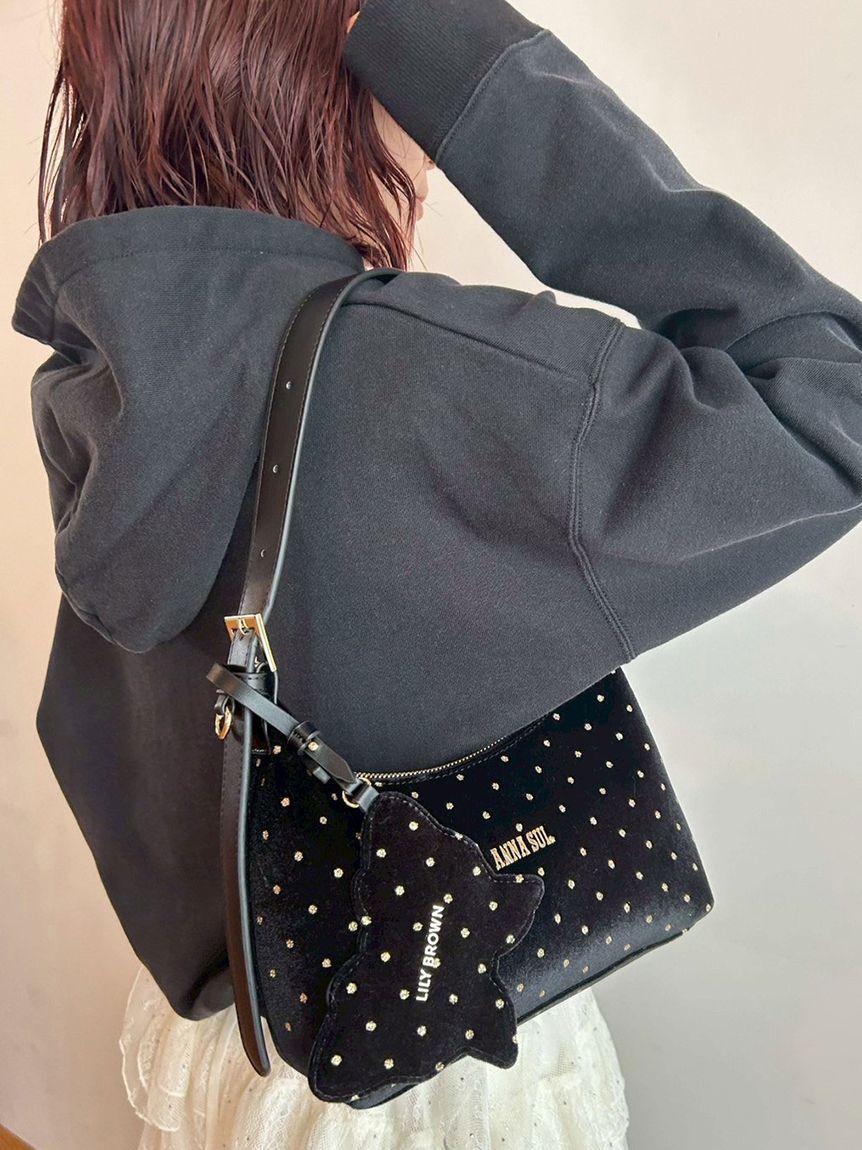 LILY BROWN「【LILY BROWN &times;ANNA SUI】ロゴフーディー」|パーカー|