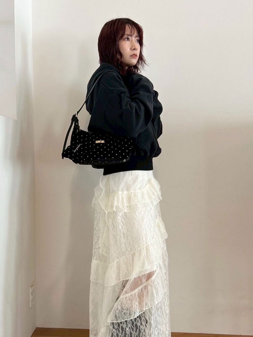 LILY BROWN「【LILY BROWN &times;ANNA SUI】ロゴフーディー」|パーカー|