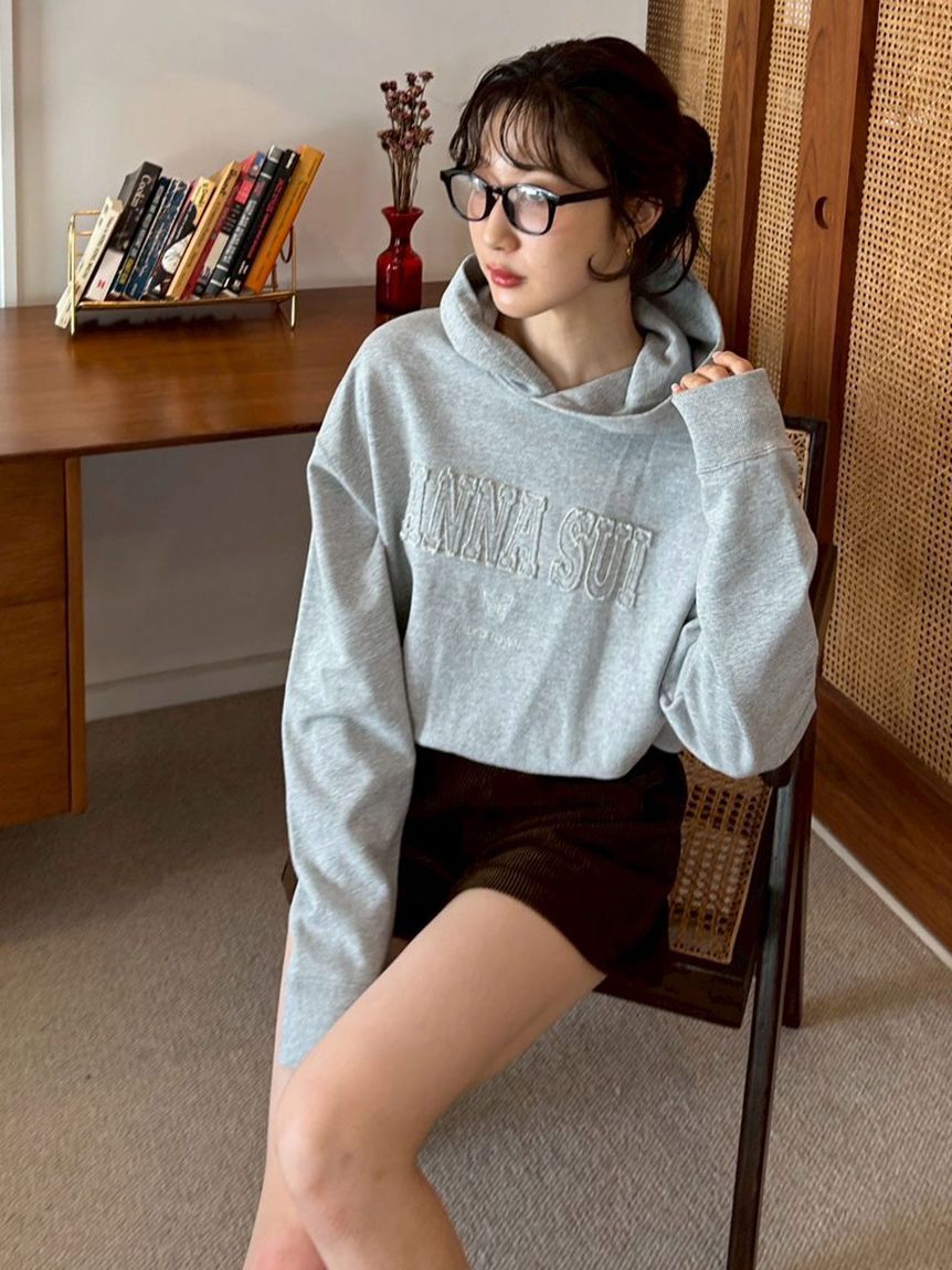 LILY BROWN「【LILY BROWN &times;ANNA SUI】ロゴフーディー」|パーカー|