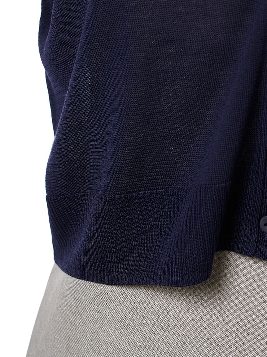 CELFORD「ロングスリーブシアーカーディガン」|カーディガン|