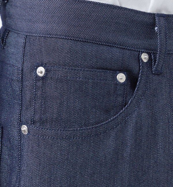 MACKINTOSH PHILOSOPHY「【アニチューブ掲載】ナイロンチノ/ポリエステルデニム 5ポケットパンツ」|デニム|