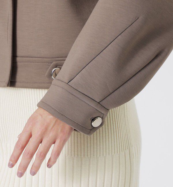  「ショートトレンチブルゾン」|ブルゾン・スタジャン|