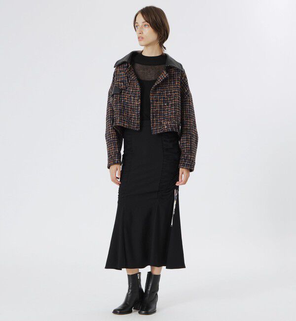  「ショートトレンチブルゾン」|ブルゾン・スタジャン|