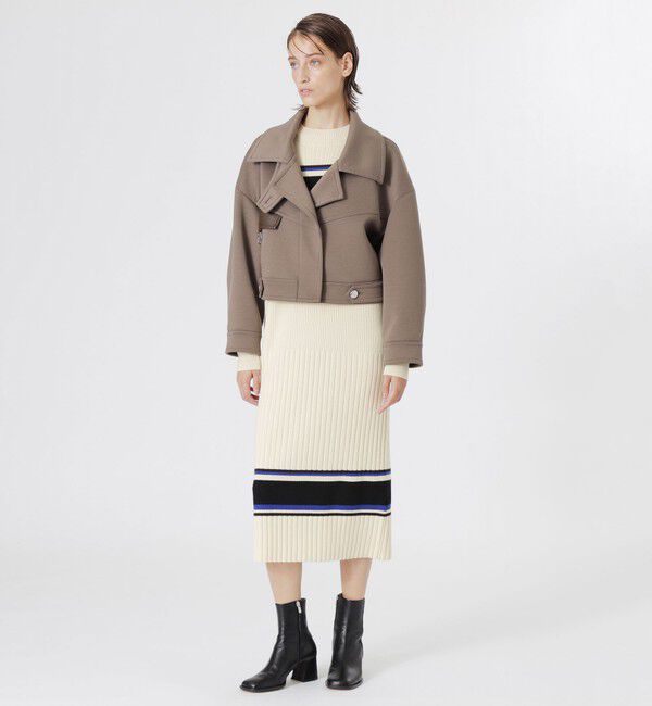  「ショートトレンチブルゾン」|ブルゾン・スタジャン|