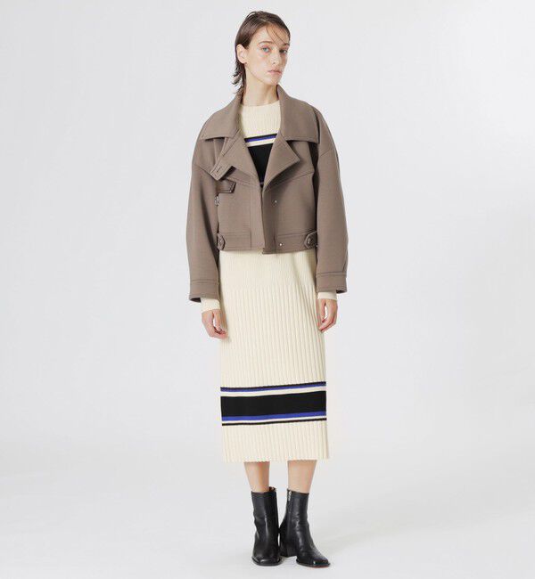  「ショートトレンチブルゾン」|ブルゾン・スタジャン|