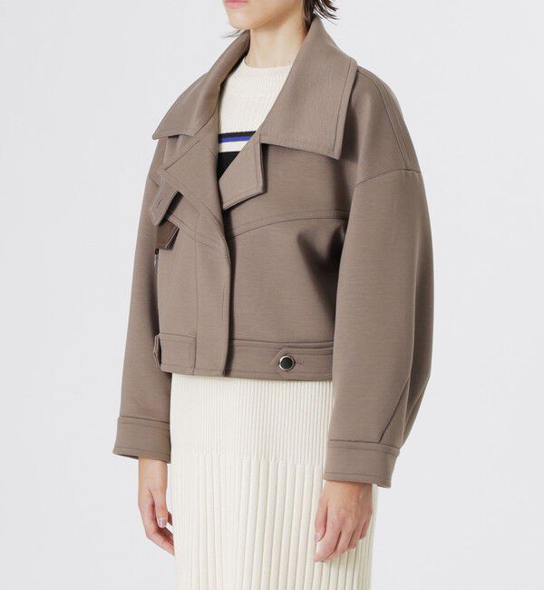  「ショートトレンチブルゾン」|ブルゾン・スタジャン|