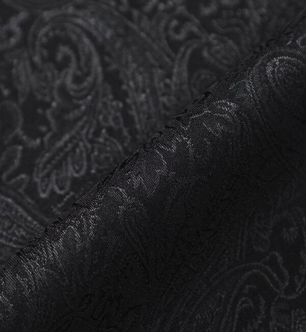  「サテンジャガードショートスリーブシャツ」|シャツ・ブラウス|