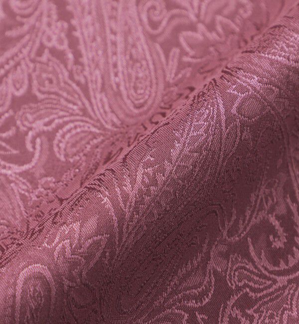  「サテンジャガードショートスリーブシャツ」|シャツ・ブラウス|