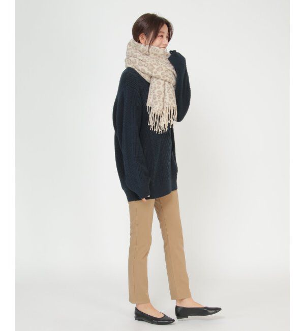 ikka「アラン柄ケーブルECOニット 2」|プルオーバー|