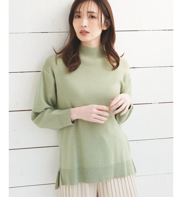 ikka「ソウバリモックネックＰＯ」|プルオーバー|