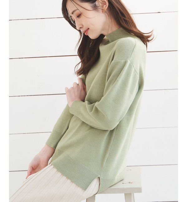 ikka「ソウバリモックネックＰＯ」|プルオーバー|