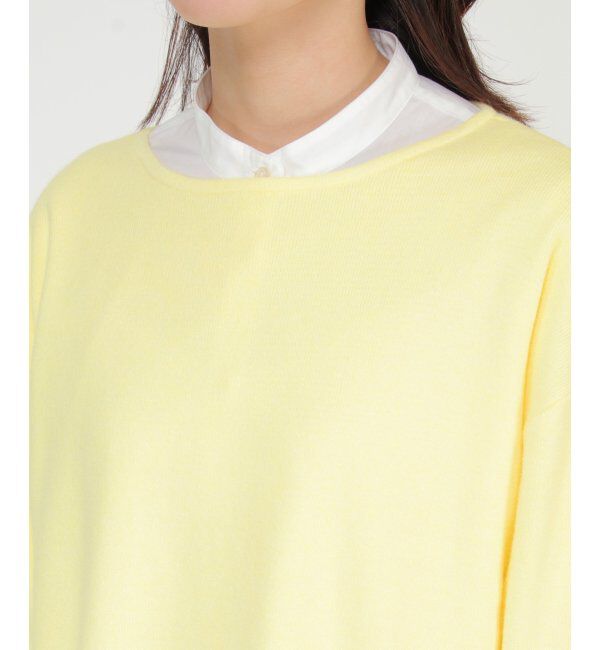 ikka「ニットプルオーバーシャツチュニックアンサンブル」|ニット・セーター|