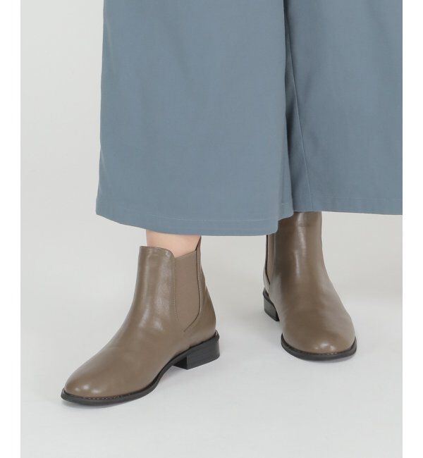 ikka「サイドゴアプレーンブーツ」|その他|