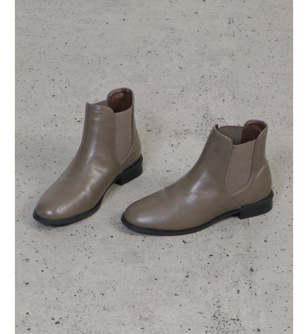 ikka「サイドゴアプレーンブーツ」|その他|