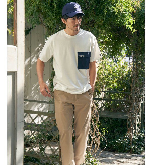 ikka「URBAN NATURE LIFE フラップポケットTシャツ」|Tシャツ・カットソー|