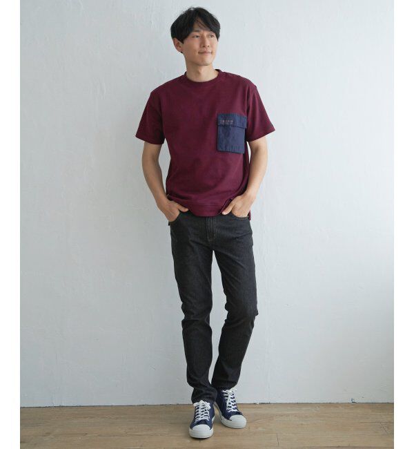 ikka「URBAN NATURE LIFE フラップポケットTシャツ」|Tシャツ・カットソー|