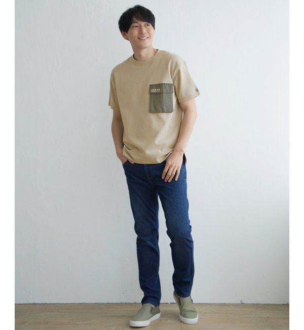ikka「URBAN NATURE LIFE フラップポケットTシャツ」|Tシャツ・カットソー|