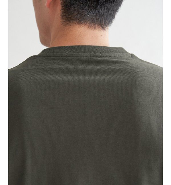 ikka「ストライプMIXポケットTシャツ」|Tシャツ・カットソー|