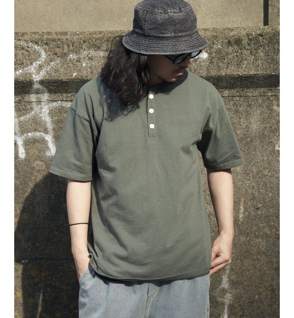 VENCE share style「Goodwear グッドウェア ヘンリーネックTシャツ」|Tシャツ・カットソー|