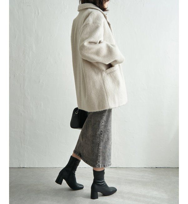 VENCE share style「シャギーテーラージャケット」|テーラードジャケット|