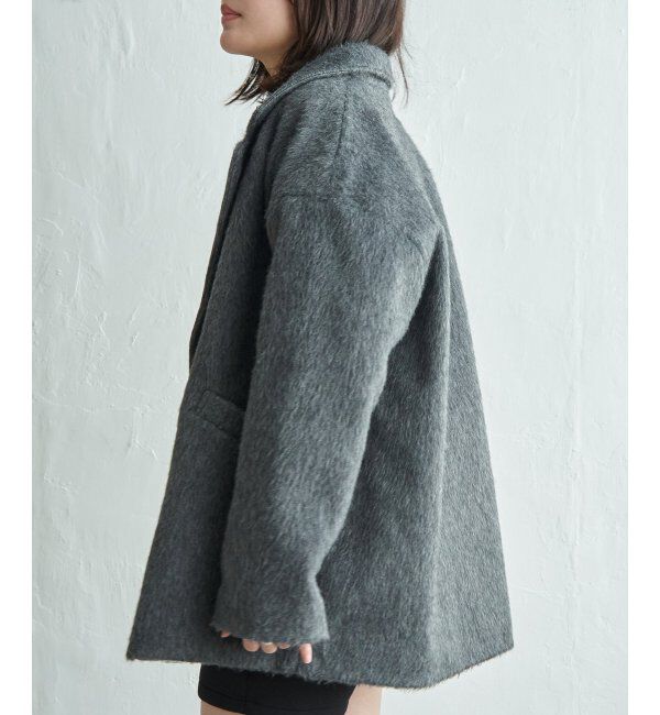 VENCE share style「シャギーテーラージャケット」|テーラードジャケット|