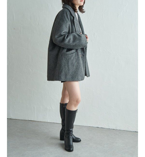 VENCE share style「シャギーテーラージャケット」|テーラードジャケット|