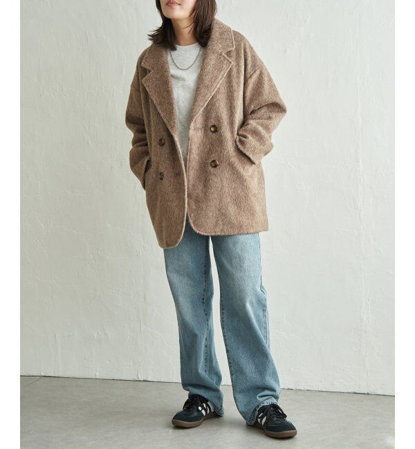 VENCE share style「シャギーテーラージャケット」|テーラードジャケット|