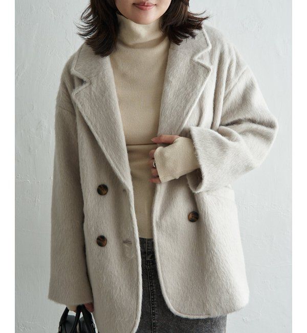 VENCE share style「シャギーテーラージャケット」|テーラードジャケット|