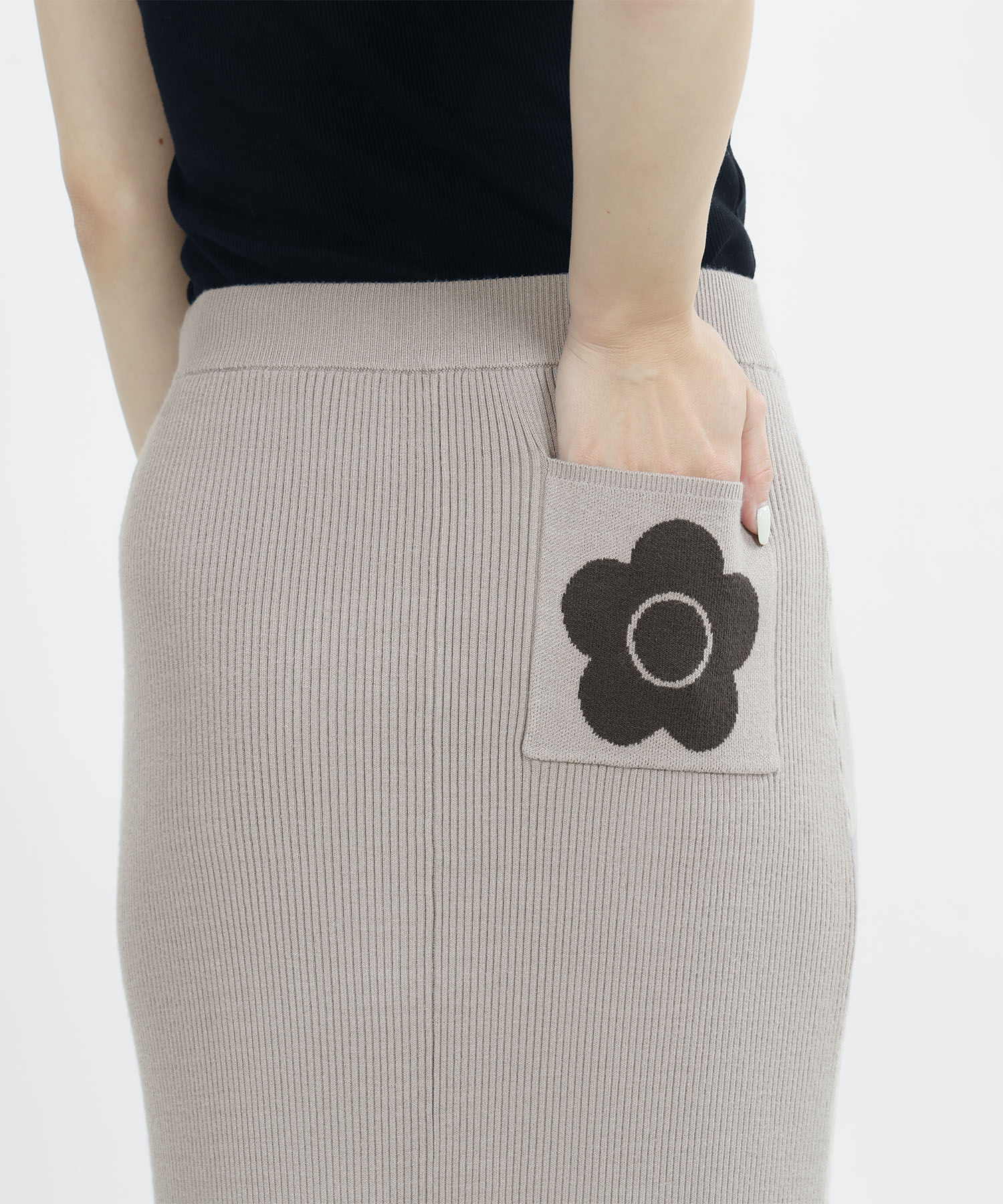 MARY QUANT「リラックスニット スカート」|スカート|