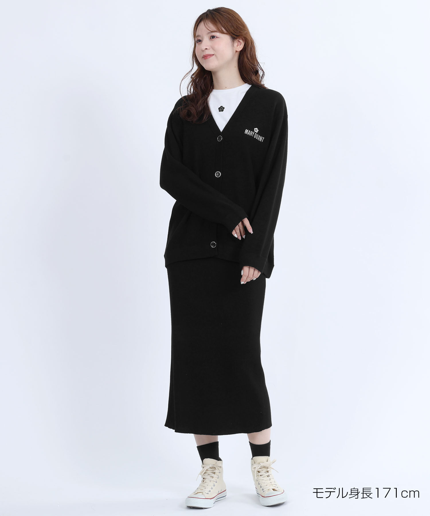 MARY QUANT「リラックスニット カーディガン」|カーディガン|