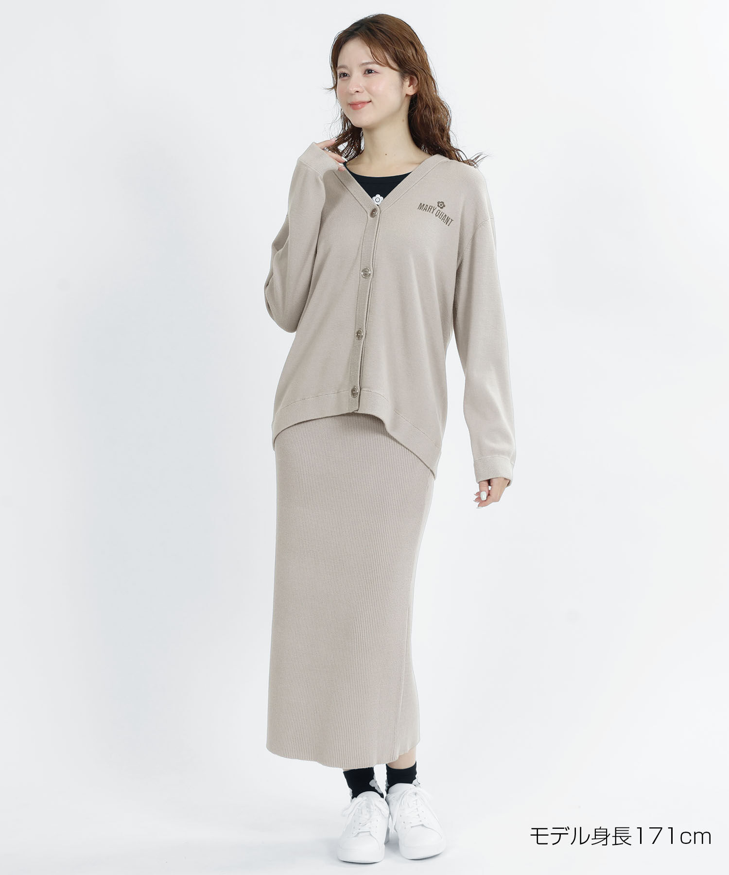 MARY QUANT「リラックスニット カーディガン」|カーディガン|