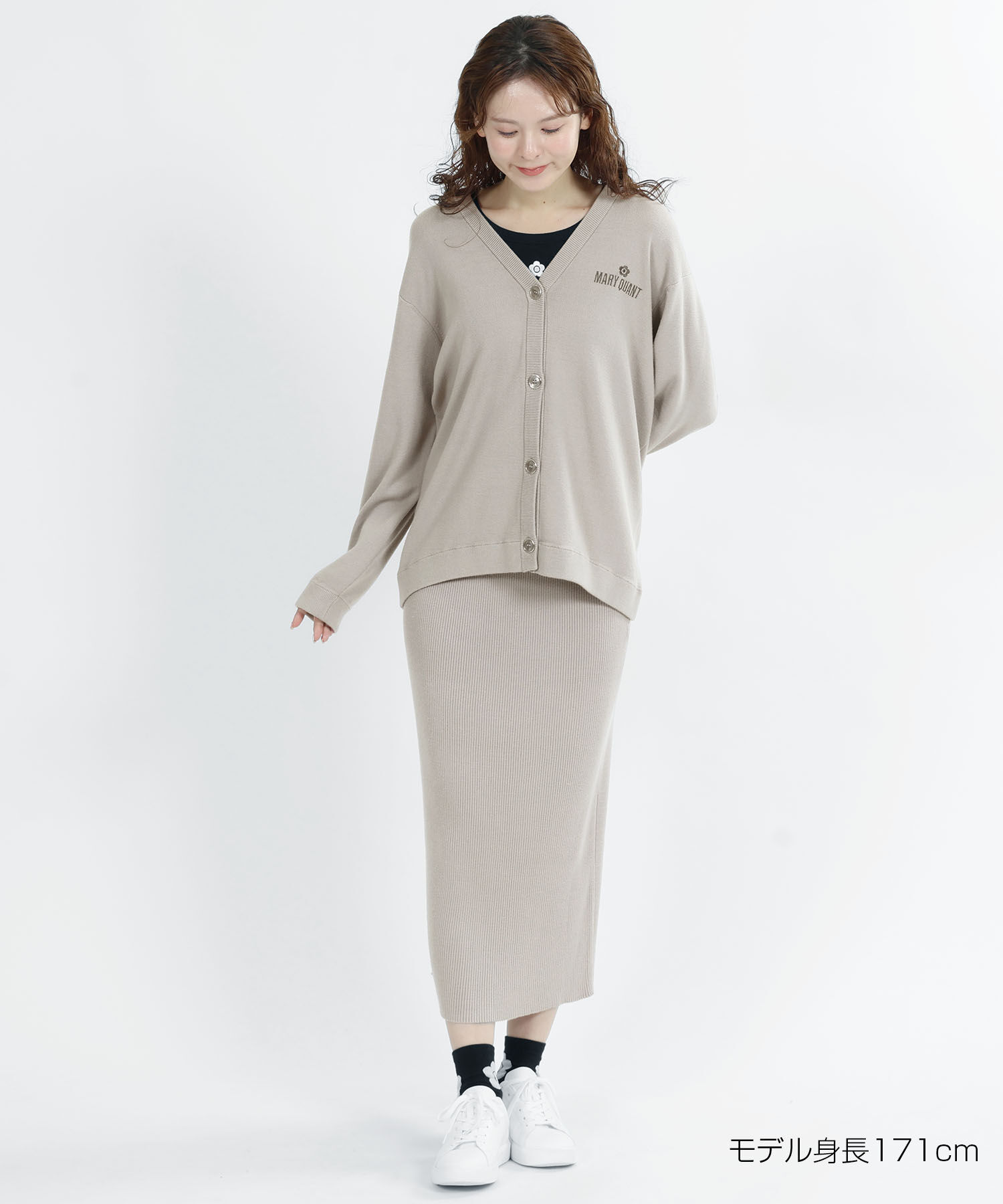 MARY QUANT「リラックスニット カーディガン」|カーディガン|