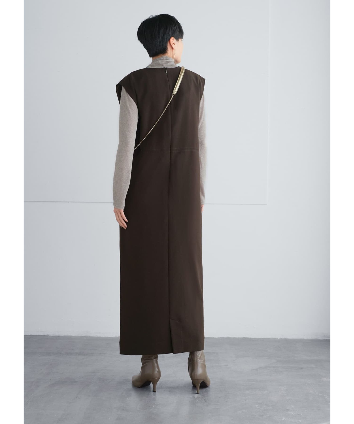 STYLE DELI「パールポイントジャンパースカート」|ジャンパースカート|