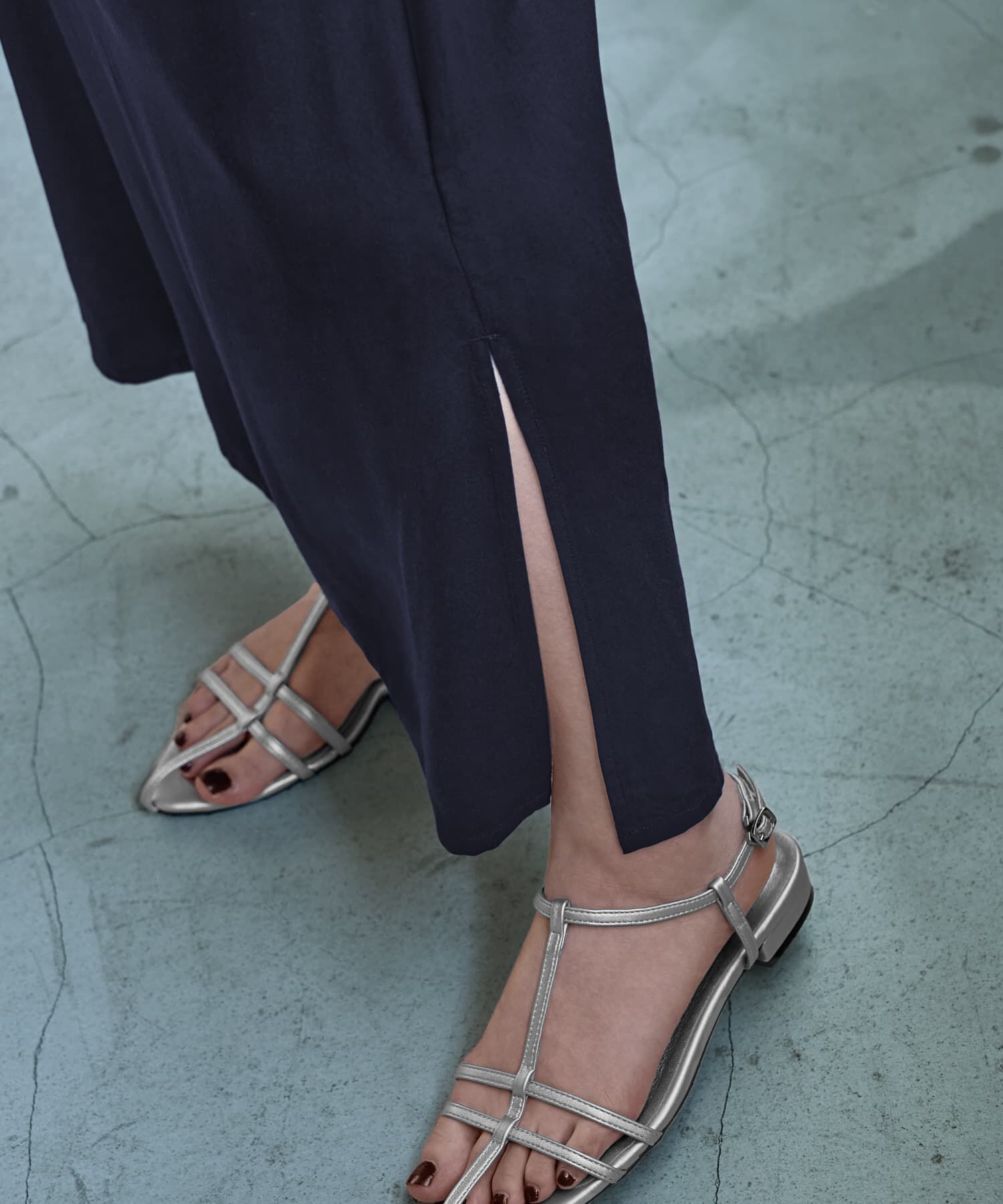 STYLE DELI「薄手なセンシュアルロング丈スカート」|スカート|