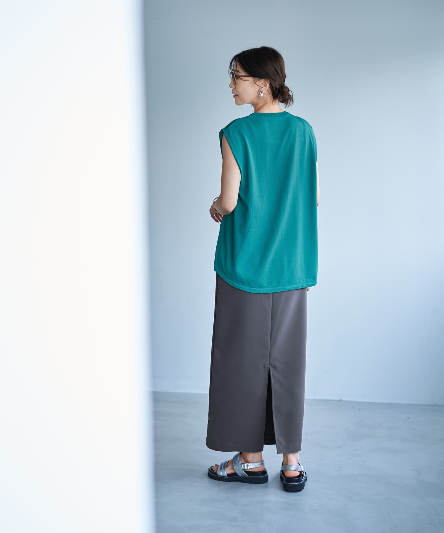 STYLE DELI「伸縮するマキシ丈ナロースカート」|スカート|