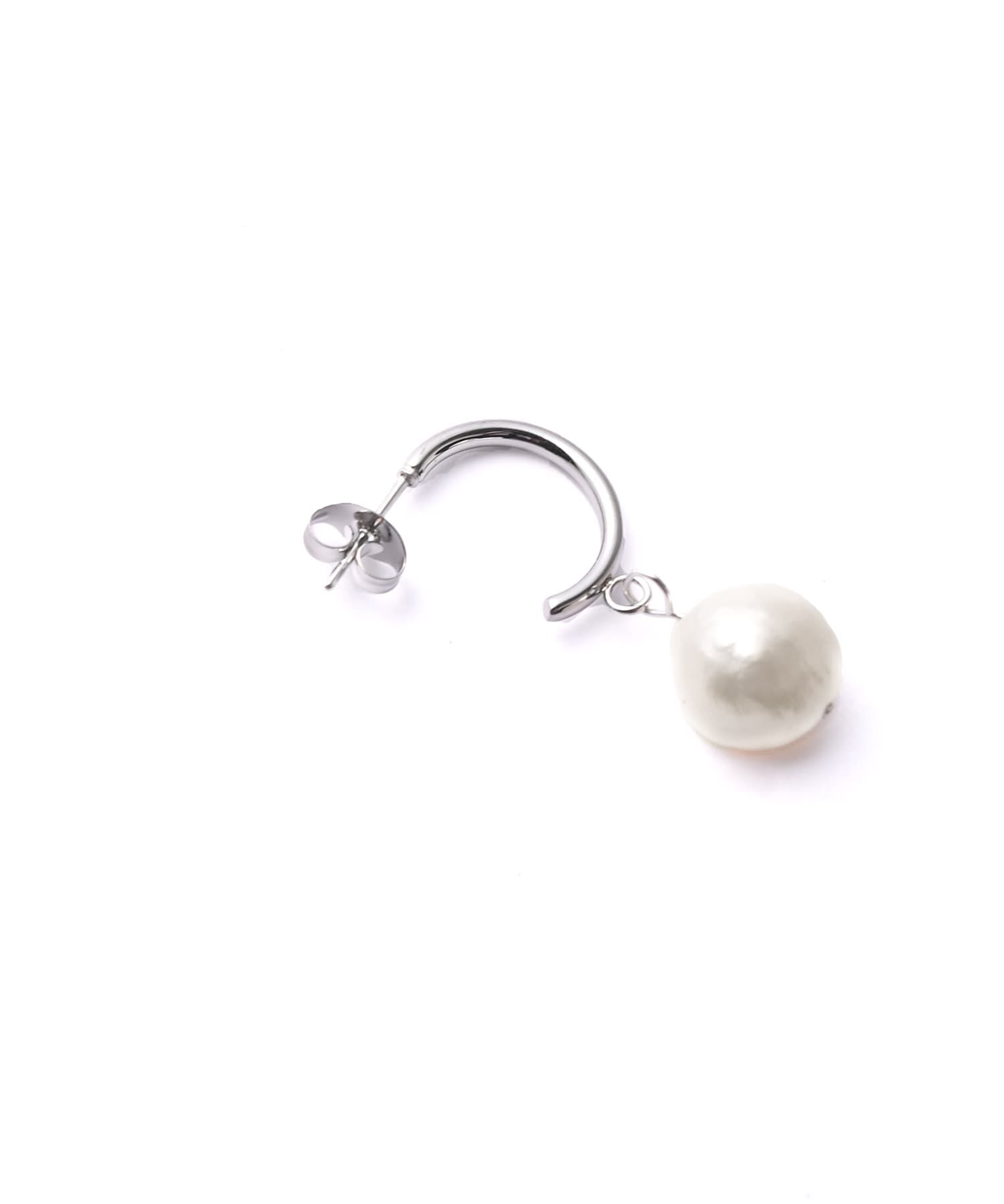 STYLE DELI「【DELI by】パールドロップミニフープピアス」|ピアス|