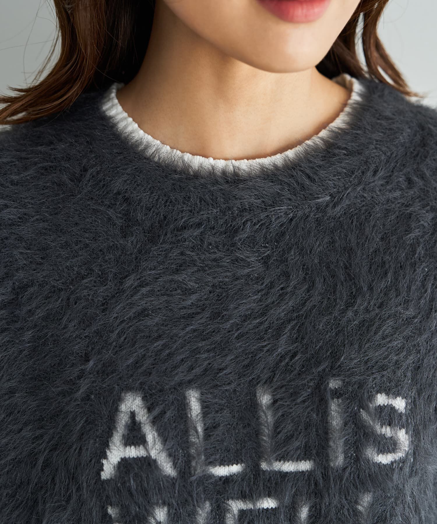 STYLE DELI「【LUXE】レタードしっとりシャギーニット」|ニット・セーター|